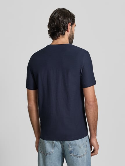 MCNEAL t-shirt z dekoltem w serek Ciemnoniebieski 5