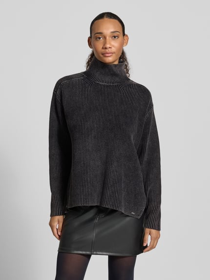 G-Star RAW Oversized col-pullover van puur katoen Zwart - 4