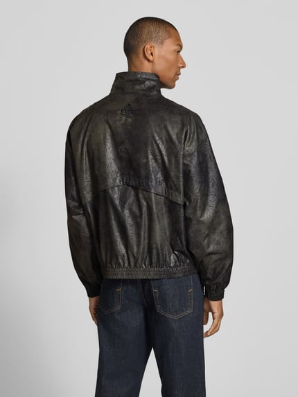 Don´t Waste Culture Regular Fit Bomberjacke mit Stehkragen Modell 'YANI' Dunkelgruen 5