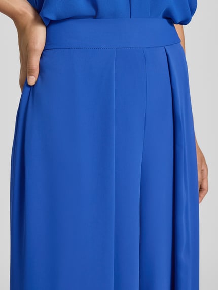 Rinascimento Stoffhose mit elastischem Bund Blau 3