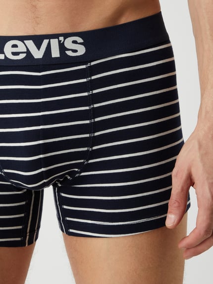 Levi's® Trunks met stretch in een 2-pack Donkerblauw - 6