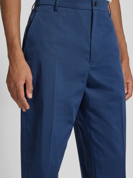 Kenzo chino met persplooien Donkerblauw - 3