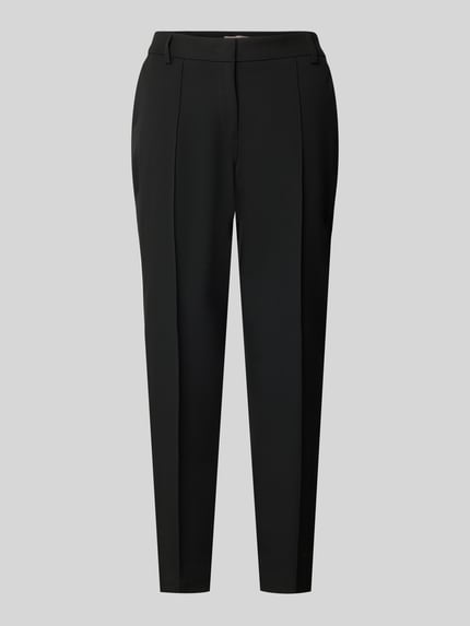 Slim Fit Stoffhose mit verkürztem Schnitt Shop The Look MANNEQUINE