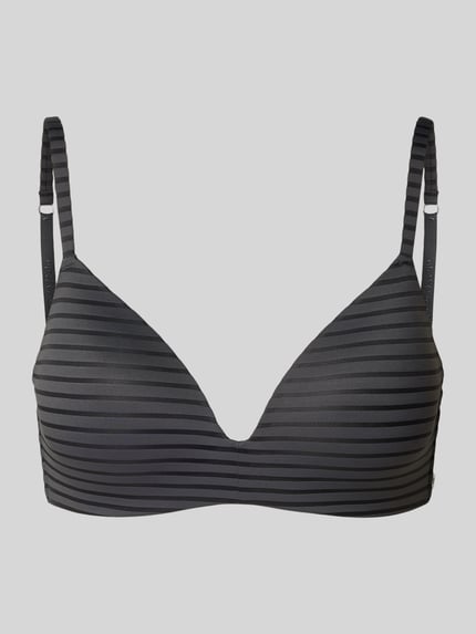 Marc O'Polo BH mit Streifenmuster Black 1