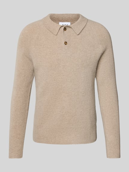 Kaschmirpullover mit Kentkragen Shop The Look MANNEQUINE