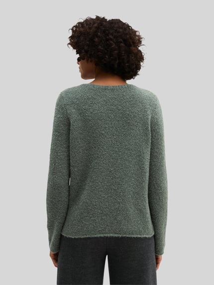 Marc O'Polo Pullover mit Bouclé-Struktur Aqua 5