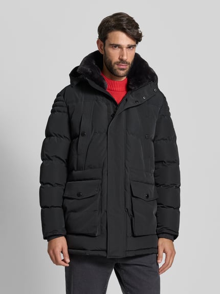 NAUTGÅRD Regular Fit Steppjacke mit Sorona® Aura Filling Black 4