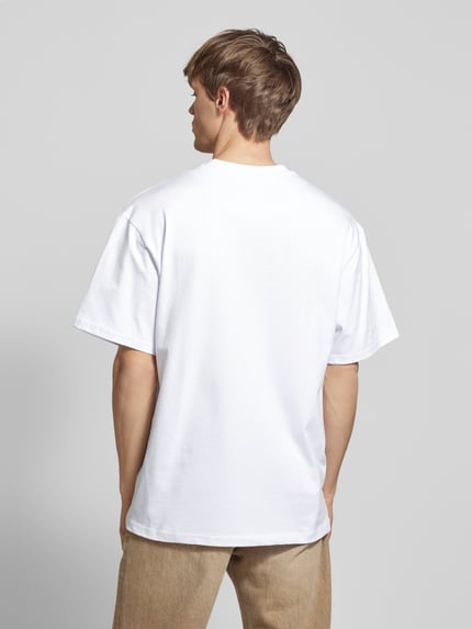 Karl Kani T-Shirt mit Label-Stitching Hellblau 5