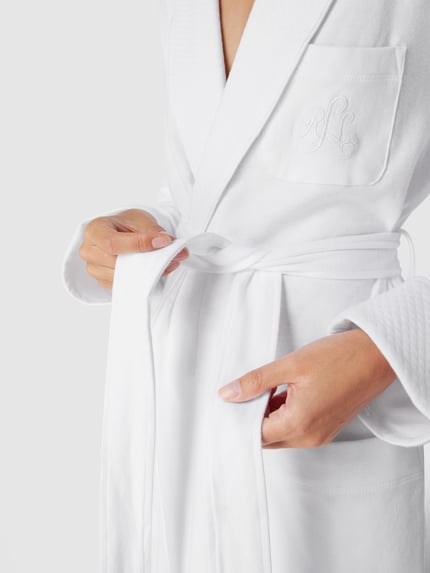 Lauren Ralph Lauren Szlafrok z bawełny Biały 3