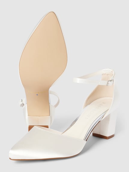 Rainbow Club Pumps mit Dornschließe Modell 'CHARLOT' Offwhite 4