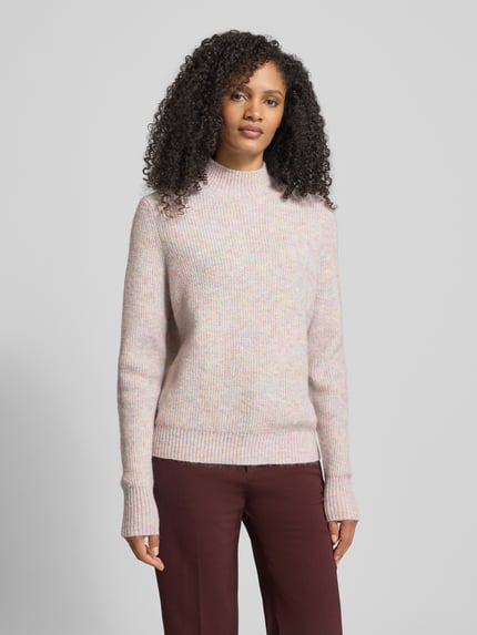 Christian Berg Woman Turtleneck-Pullover mit Woll-Anteil Apricot 4