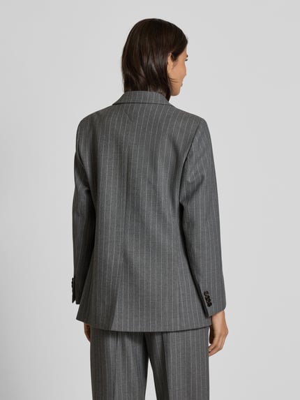 Tommy Hilfiger Relaxed Fit Kurzblazer mit Viskose-Anteil Hellgrau 5