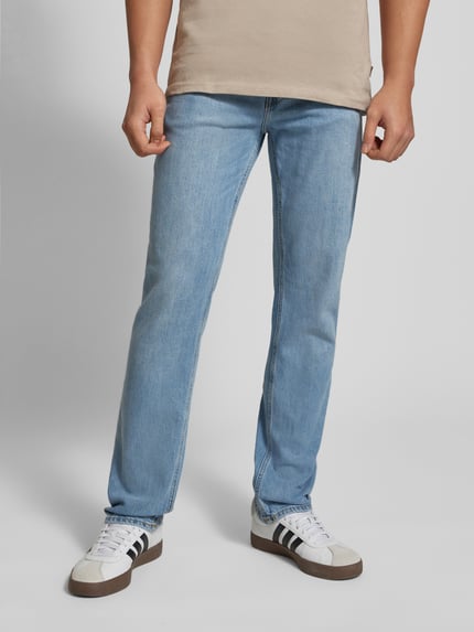 JACK & JONES Regular fit jeans in 5-pocketmodel model 'CLARK' Lichtblauw - 4