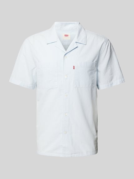 Levi's® Freizeithemd mit Reverskragen Hellblau 2