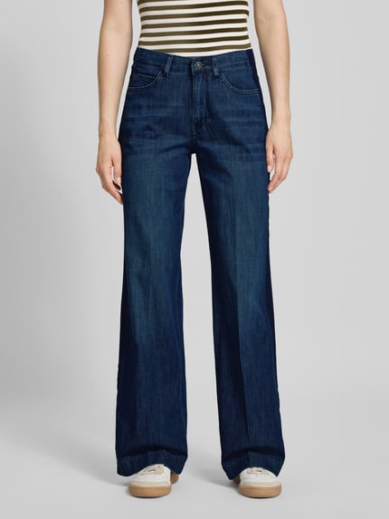 ANGELS Stoffhose mit 5-Pocket-Design Modell 'Ornella' Dunkelblau 4