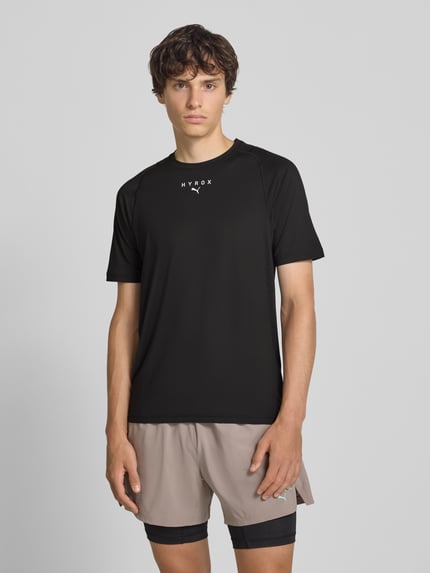 PUMA Performance Regular fit sport-t-shirt met logoprint model 'PWRMODE' Zwart - 4