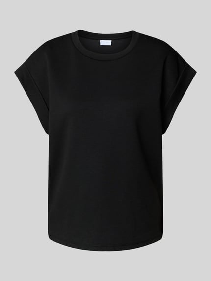 VILA T-shirt z okrągłym dekoltem model ‘SIFFI’ Czarny 2