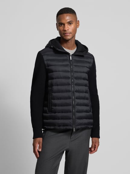 Colmar Originals Regular Fit Steppjacke mit Kapuze und Zweiwege-Reißverschluss Black 4