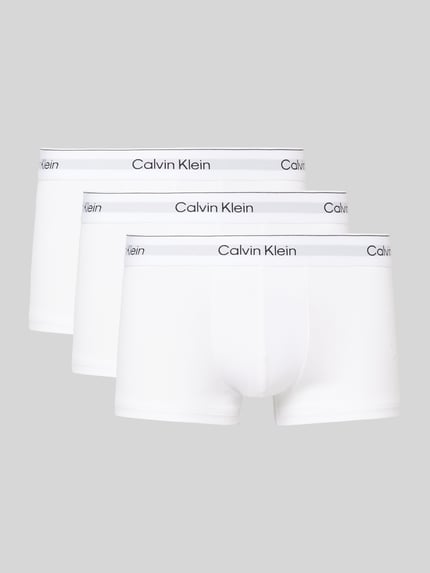 Calvin Klein Underwear Boxershort met elastische band in een set van 3 stuks Wit - 1