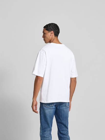 Dsquared2 Loose Fit T-Shirt mit Logo-Print Weiss 5