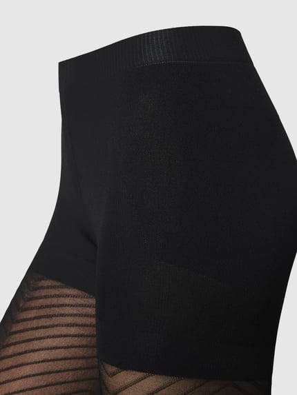 MAGIC Bodyfashion Panty met verstevigde tenen, model 'INCREDIBLE LEGS' Black - 2