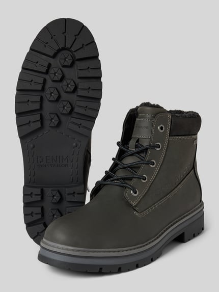 Tom Tailor Boots aus wasserabweisendem Material Modell 'NAIKA' Anthrazit 4