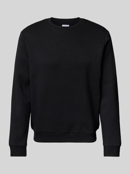 JACK & JONES Sweatshirt mit Rundhalsausschnitt Modell 'BRADLEY' Black 2
