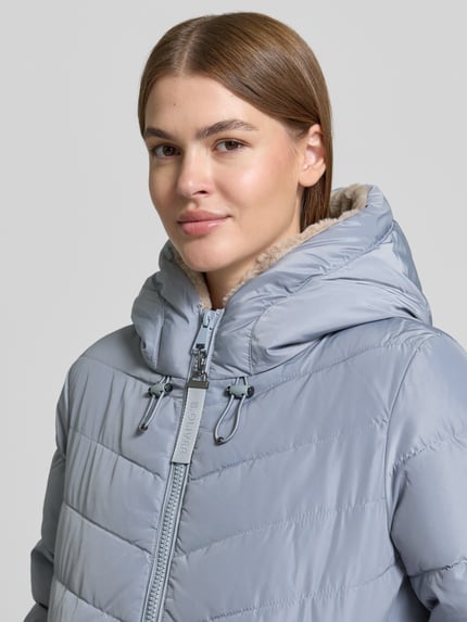 s.Oliver RED LABEL Puffer Coat mit Kapuze Hellblau 3