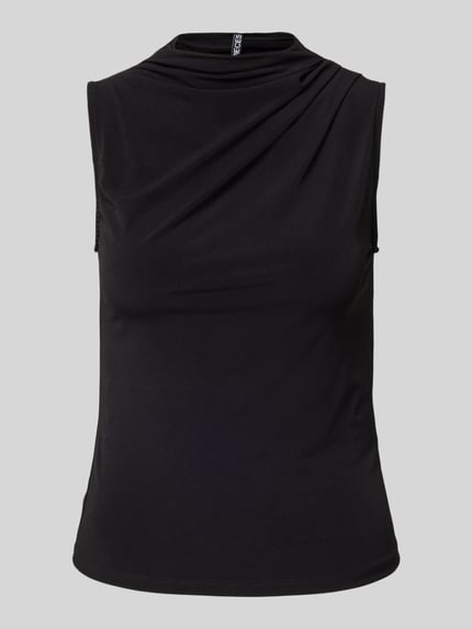 PIECES Shaped Fit Shirt ohne Ärmel Modell 'MADISON' Black 2