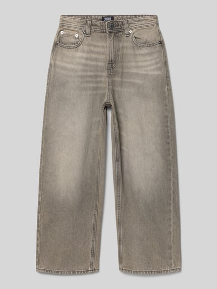 Produktfoto, Jeans im Used-Look Modell 'ALEX' van JACK & JONES voor kinderen van puur katoen in regular fit, bandwijdte 37 cm, binnenbeenlengte 58 cm