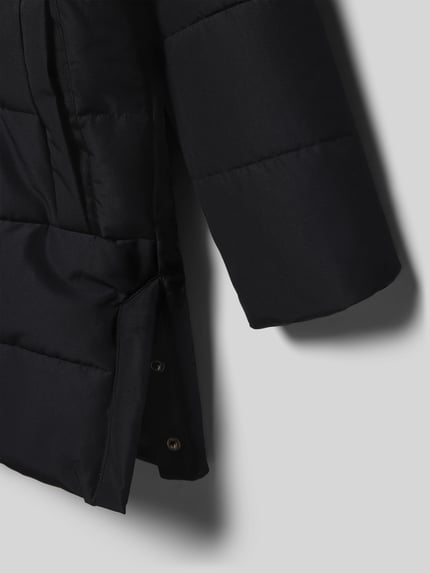 ONLY & SONS Regular fit gewatteerd jack met afneembare capuchon, model 'CARL' Zwart - 2