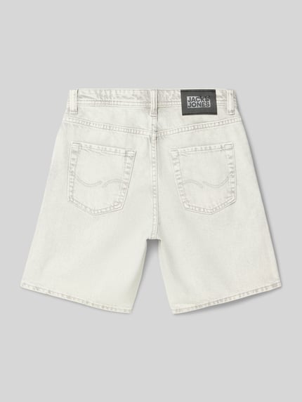 JACK & JONES Loose fit korte jeans met steekzakken, model 'TONY' Ecru - 3