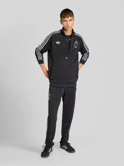 adidas Originals kurtka treningowa Belgien w kroju regular fit z dodatkiem bawełny Czarny 1