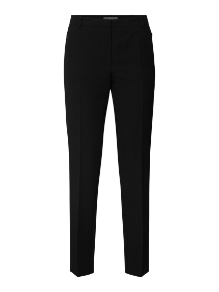 Jake*s Collection Stoffhose mit Bügelfalten Black 2