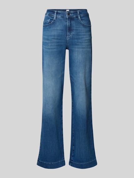 Brax Flared Jeans mit Eingrifftaschen Modell 'MAGIC MAINE' Hellblau 2