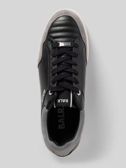 BALR. Sneakers van zuiver leer met labelprint Zwart - 3