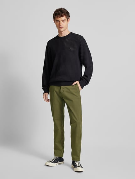 ONLY & SONS Stoffhose mit französischen Eingrifftaschen Modell 'FREE' Oliv 1