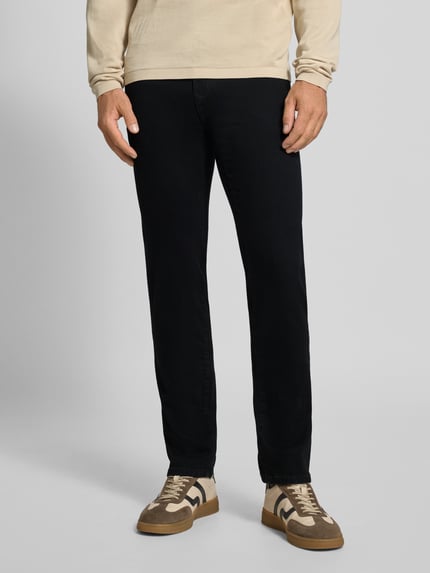 MCNEAL jeansy o kroju slim fit z 5 kieszeni Czarny 4