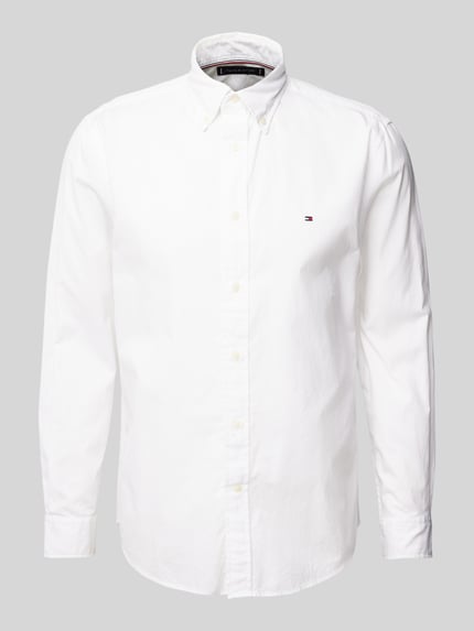 Tommy Hilfiger Freizeithemd mit Knopfleiste Weiss 2