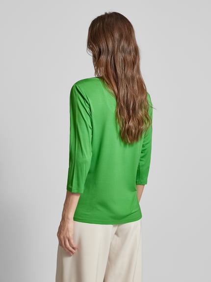COMMA T-Shirt mit 3/4-Arm Gruen 5