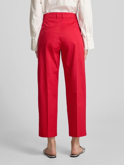 Tommy Hilfiger Slim fit chino van een mix van katoen en lyocell Rood - 5