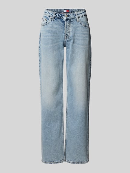 Straight Fit Jeans aus Baumwoll-Mix Modell 'SOPHIE' Shop The Look MANNEQUINE