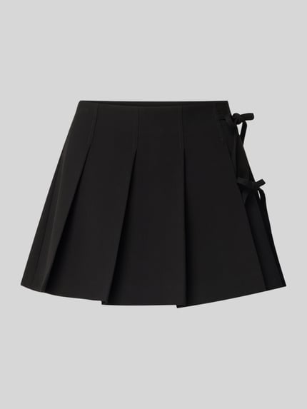 Ausgestellter Skort mit Viskose-Anteil Modell 'MELANIE' Shop The Look MANNEQUINE