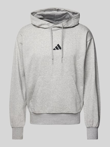 adidas Sportswear Hoodie mit Label-Stitching Hellgrau 2