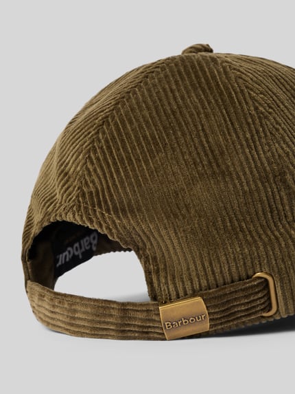 Barbour Cap aus reiner Baumwolle Oliv 3