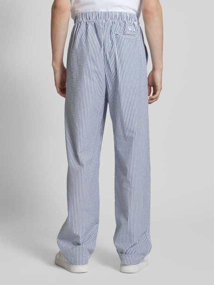 Sergio Tacchini Straight Leg Hose mit Label-Stitching Modell 'GALLIPOLI' Hellblau 5