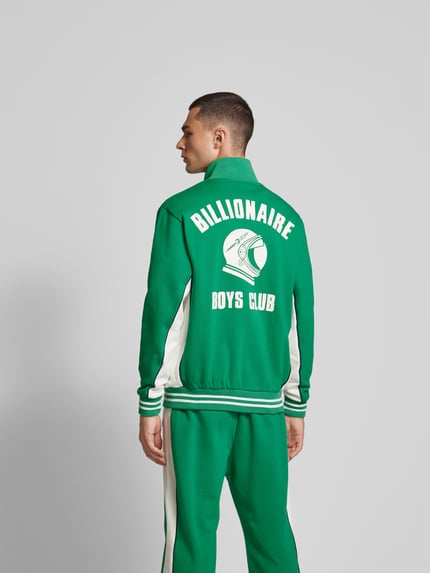 Billionaire Boys Club Sweatjack met opstaande kraag Groen - 5