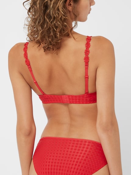 Marie Jo Beha met kant, model 'Avero' Rood - 5