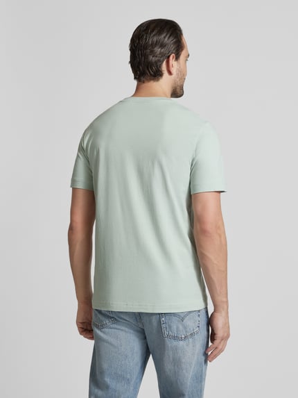 Tom Tailor T-shirt o kroju regular fit z czystej bawełny Limonkowy 5