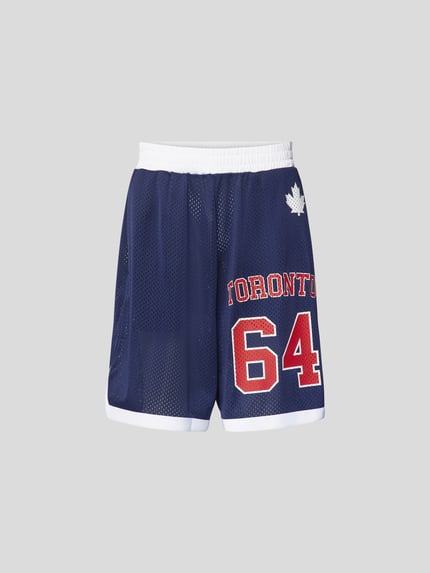 Dsquared2 Sweatshorts met elastische band Marineblauw - 2